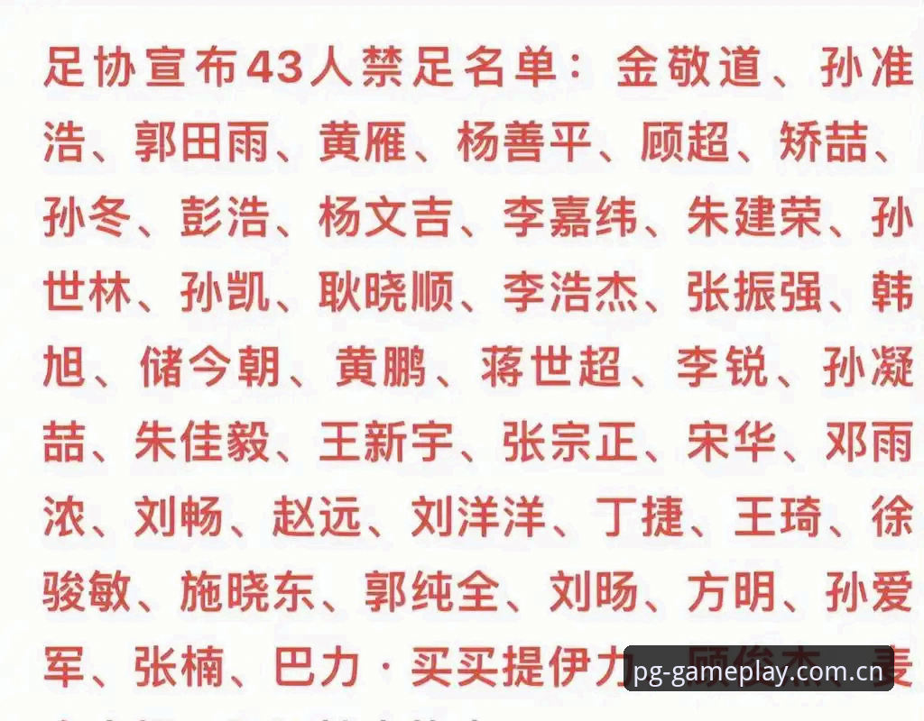 麻将胡了视听沉浸感 揭秘中国足协第三批禁足名单背后的博弈与行业阵痛